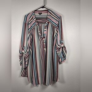 Striped Multicolor Women's Top